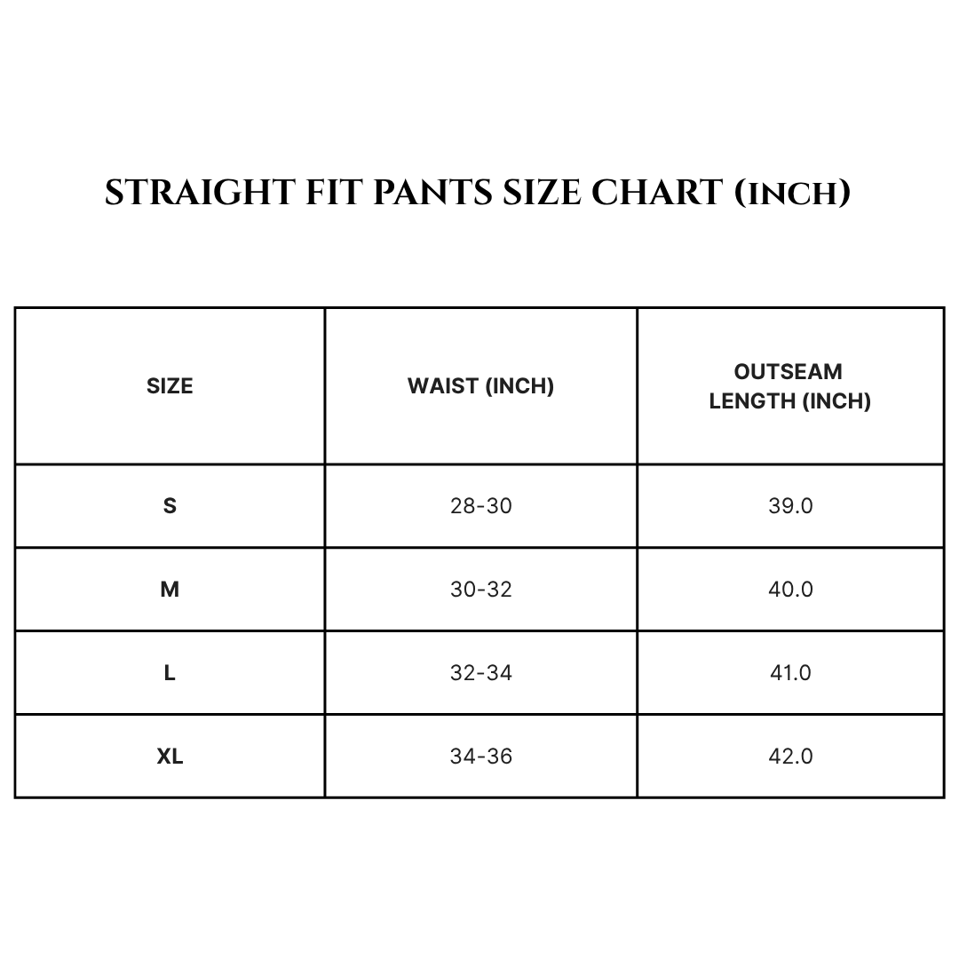 Tribal Edge Straight Fit Baggy Pants