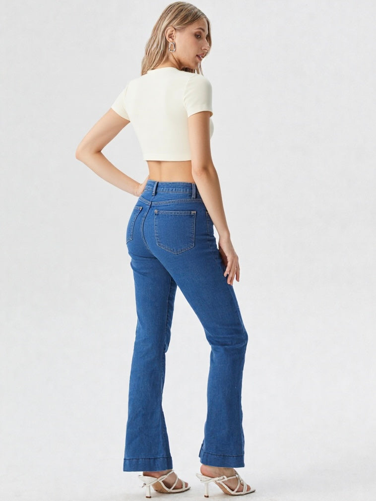 Beige Crop Top