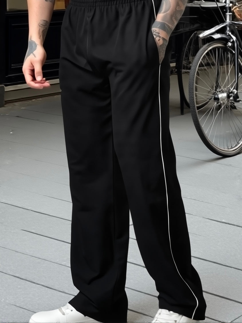 Mono Line Straight Fit Track Pants