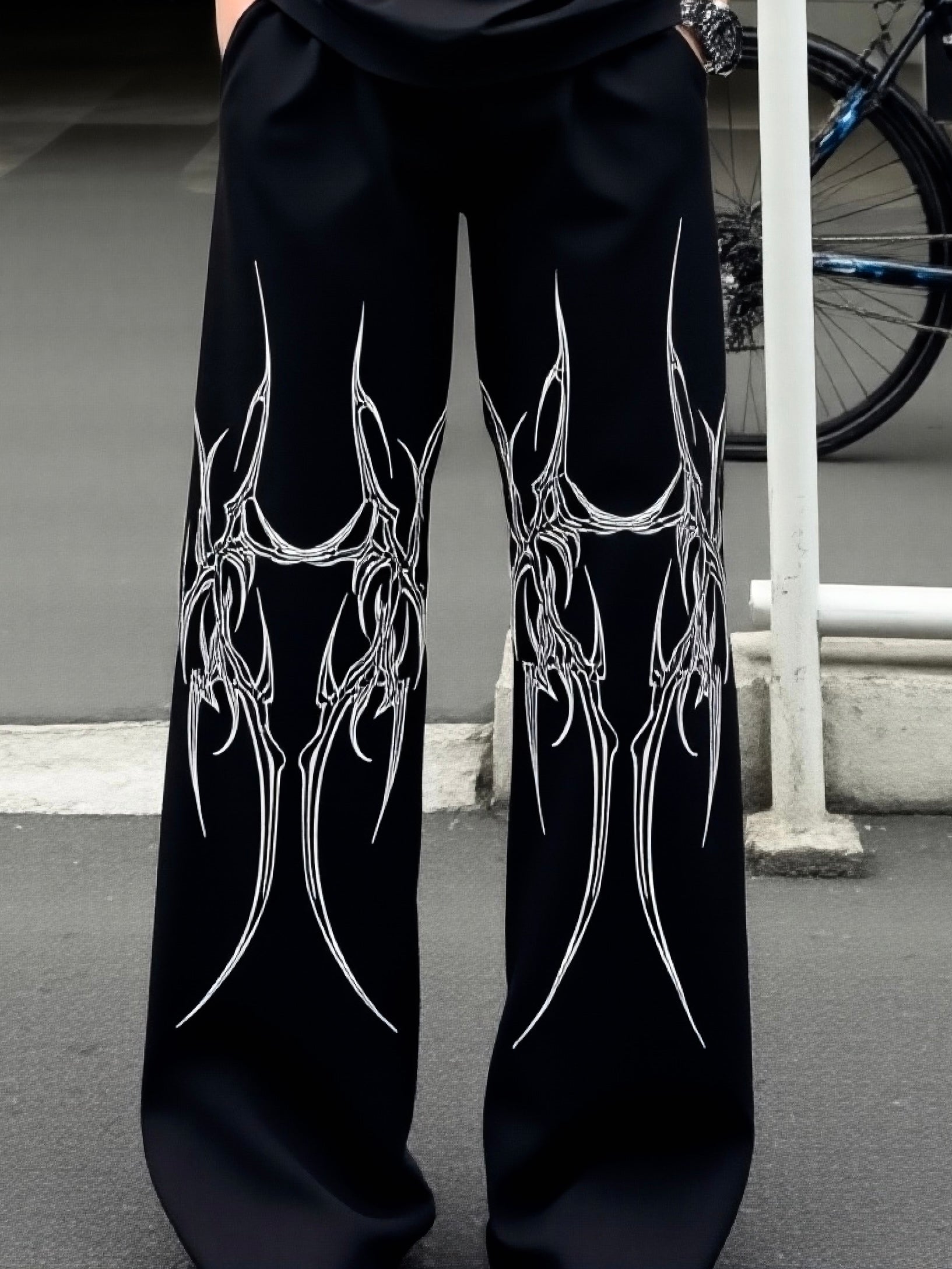 Tribal Edge Straight Fit Baggy Pants