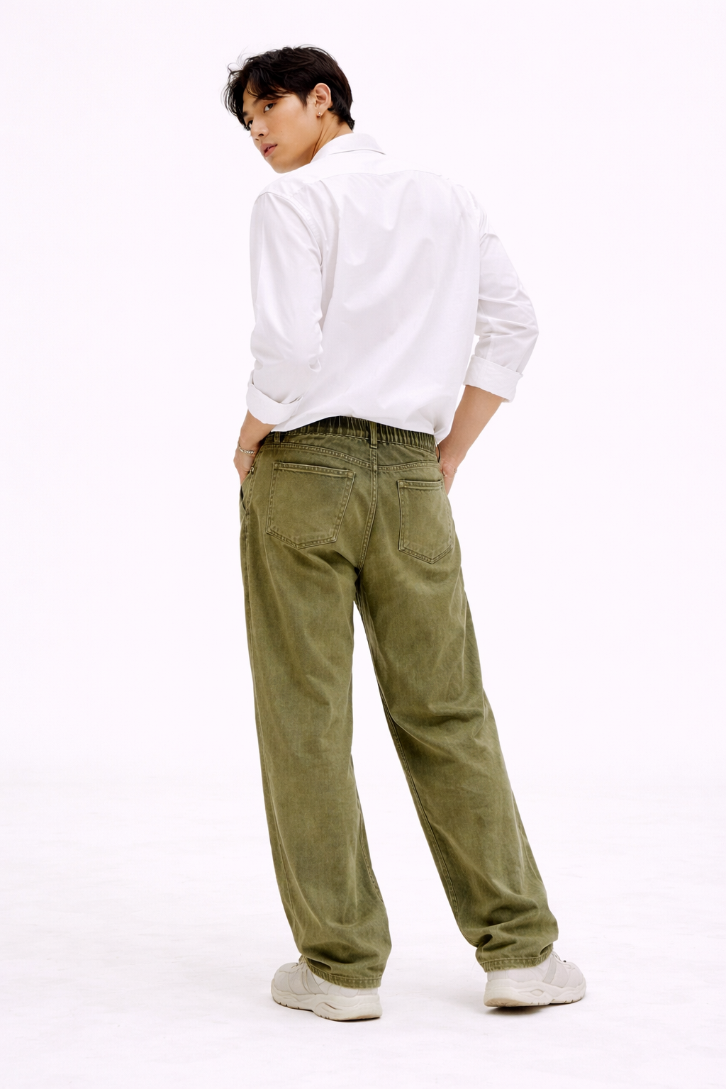 Vintage Moss Baggy Denim