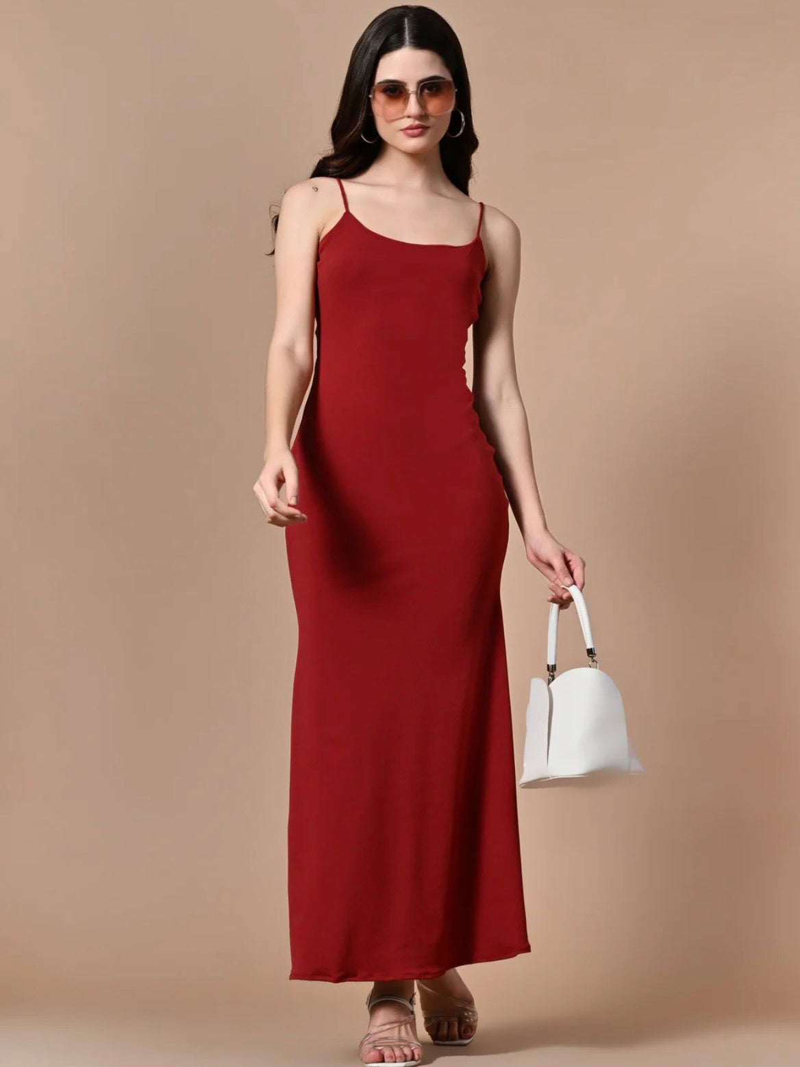 Long Sleeveless Bodycon Dress