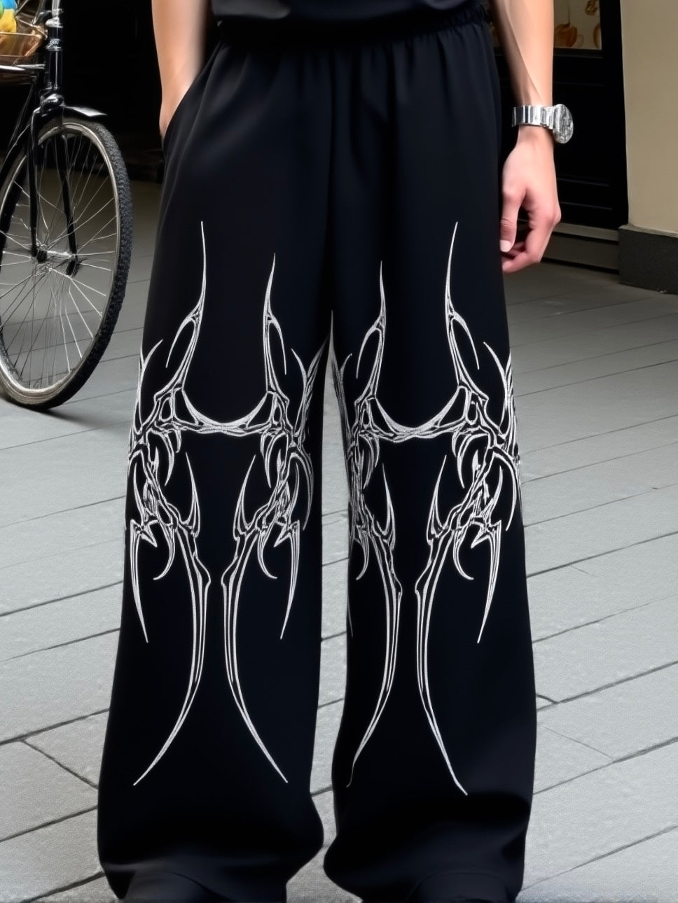 Tribal Edge Straight Fit Baggy Pants
